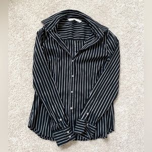 ZARA  Button Down Top Sz L